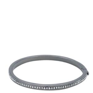 $79 Kate Spade Ring It Up Pave Bangle in gunmetal gray